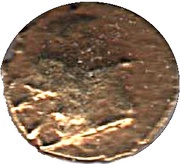 1 Fanam Gingee, India, 1690-1698 reverse image
