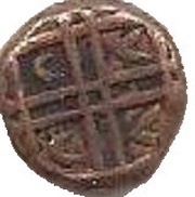 ½ Kasu - Chikka Devaraja Wodeyar, India, 1674-1698 reverse image