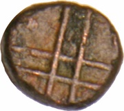 ½ Kasu - Kr̥iṇarāja Woḍeyar II, India, 1734-1766 reverse image