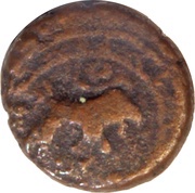 ¼ Paisa - Tipu Sultan Khaliqabad mint obverse image