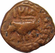 ¼ Paisa - Tipu Sultan Patan mint obverse image