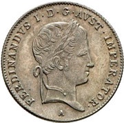 10 Kreuzers - Ferdinand I obverse image