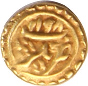 1 Fanam - Tipu Sultan Nagar mint, India, 1783-1801 reverse image