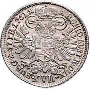 17 Kreuzer - Maria Theresia Graz, Austria, 1750-1765 reverse image