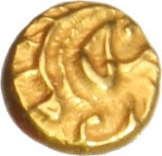 Gajapati Fanam - Western Gangas, India, 1000-1327 reverse image