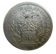 20 Kreuzers - Maria Theresia Hall, Austria, 1754-1765 reverse image