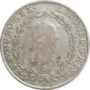 20 Kreuzers - Leopold II obverse image