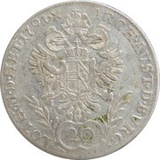 20 Kreuzers - Leopold II, Austria, 1790-1792 reverse image