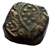 1 Falus - Muhammad Adil Shah Bijapur, India, 1628 reverse image