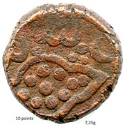 ⅔ Falus - Muhammad Adil Shah obverse image