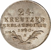 24 Kreuzer - Franz II reverse image