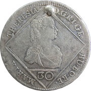30 Kreuzers - Maria Theresia Vienna obverse image