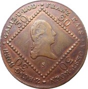 30 Kreuzers - Franz I obverse image