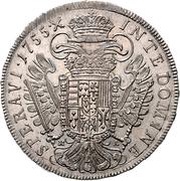 ½ Thaler - Franz I, Austria, 1751-1765 reverse image