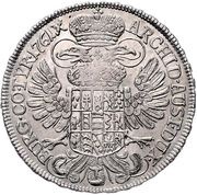 ½ Thaler - Maria Theresia Vienna, Austria, 1758-1765 reverse image