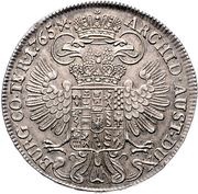 ½ Thaler - Maria Theresia Hall, Austria, 1765 reverse image