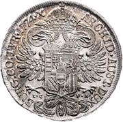 ½ Thaler - Maria Theresia Vienna, Austria, 1773-1780 reverse image
