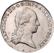 ½ Thaler - Franz II obverse image