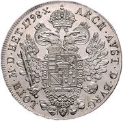 ½ Thaler - Franz II, Austria, 1792-1804 reverse image