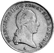 ½ Thaler - Franz II obverse image