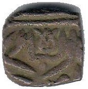 ¼ Tanka - Qadir Shah obverse image