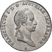 ½ Thaler - Franz I obverse image