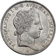 ½ Thaler - Ferdinand I obverse image