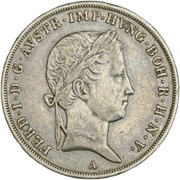 ½ Thaler - Ferdinand I obverse image