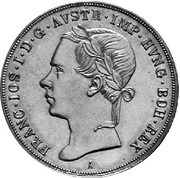 ½ Thaler - Francis Joseph I obverse image