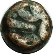 1 Dam - Akbar Narnol mint, India, 1556-1605 reverse image