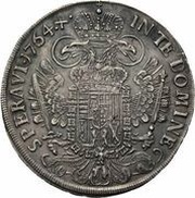 1 Thaler - Franz I, Austria, 1761-1765 reverse image