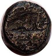 1 Dam - Jahangir Bairata mint, India, 1607-1627 reverse image