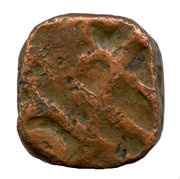 1 Dam - Aurangzeb Elichpur Mint, India, 1658-1707 reverse image