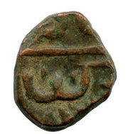 1 Dam - Muhammad Shah Elichpur, India, 1719-1748 reverse image