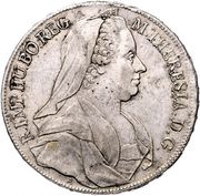 1 Thaler - Maria Theresia Vienna obverse image