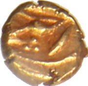 1 Fanam - Farrukhsiyar Imtiyazgarh mint, India, 1713-1719 reverse image