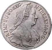 1 Thaler - Maria Theresia Hall obverse image
