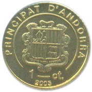 1 Cèntim Grandalla obverse image