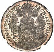 1 Thaler - Joseph II Regency, Austria, 1768-1769 reverse image