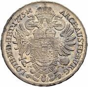 1 Thaler - Joseph II Regency, Austria, 1773-1780 reverse image