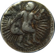 1 Rupee - Jahangir Zodiac Rupee - Gemini obverse image