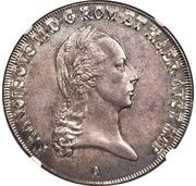 1 Thaler - Franz II obverse image