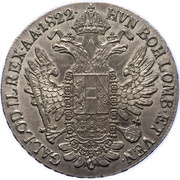 1 Thaler - Franz I, Austria, 1817-1824 reverse image