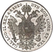 1 Thaler - Franz I, Austria, 1824-1830 reverse image