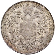 1 Thaler - Ferdinand I, Austria, 1835 reverse image