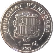 1 Cèntim Pope Leo XIII obverse image