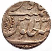 1 Rupee - Muhammad Shah Multan mint, India, 1720-1748 reverse image