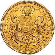 1 Ducat - Joseph II Regency - Vienna reverse image