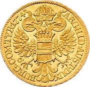 1 Ducat - Maria Theresia Vienna reverse image