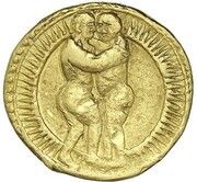 1 Mohur - Jahangir Gemini - Ajmer mint obverse image